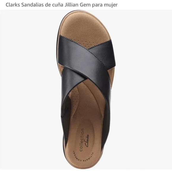 Clarks Women's Jillian Gem Wedge Sandal NWT - Picture 6 of 10